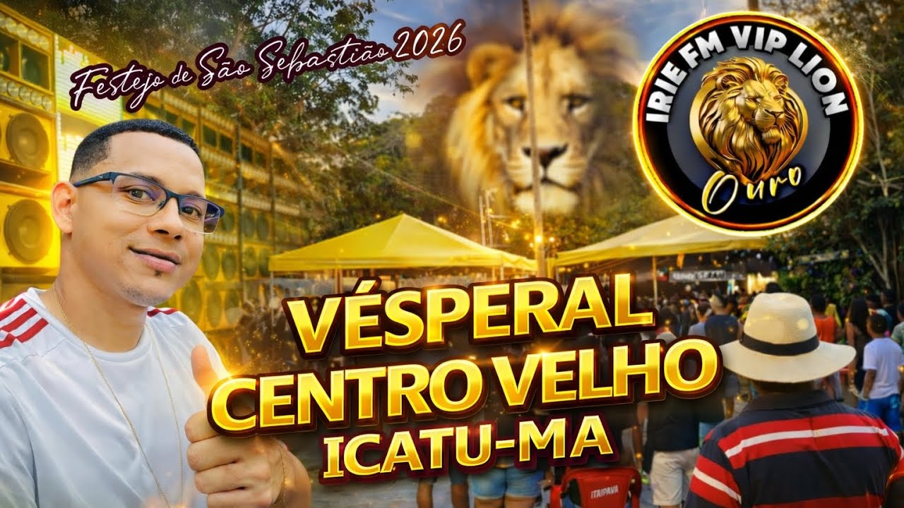 VÉSPERAL DA RADIOLA IRIE FM OURO MIL, EM CENTRO VELHO ICATU-MA, FESTEJO DE SÃO SEBASTIÃO 2026