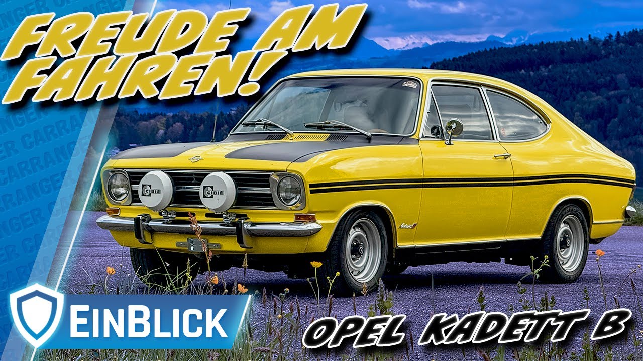 So fing alles an! Opel Kadett B Rallye 1900 (1969) - Kleines Auto, großer Motor und großer Spaß!