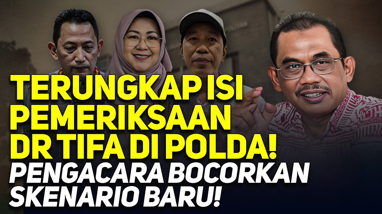 TERUNGKAP ISI PEMERIKSAAN DR TIFA DI POLDA! PENGACARA BOCORKAN SKENARIO BARU!