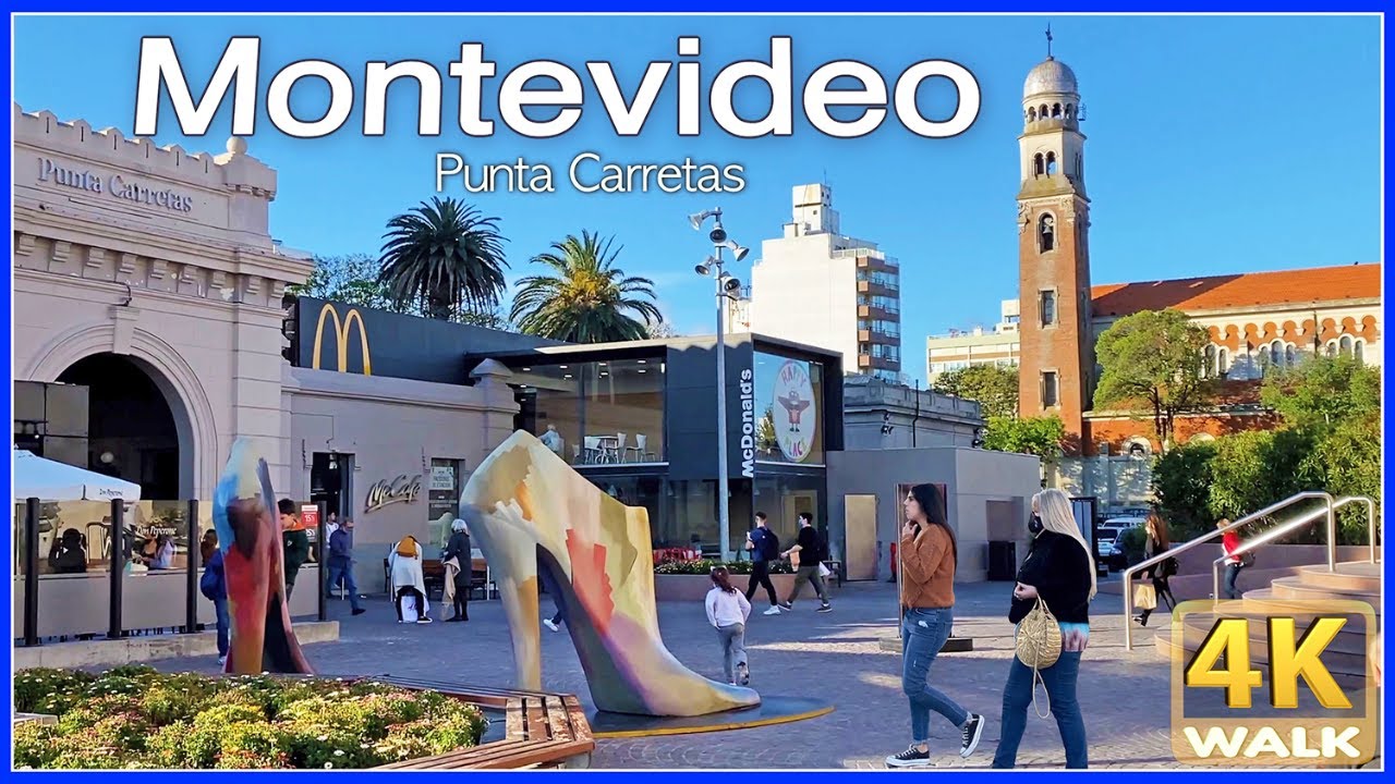 【4K】WALK Montevideo URUGUAY 4K video Shopping Mall UY travel
