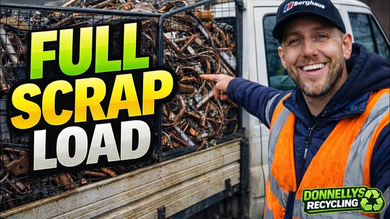 FULL SCRAP LOAD Today! | Scrap Metal Collection Day UK