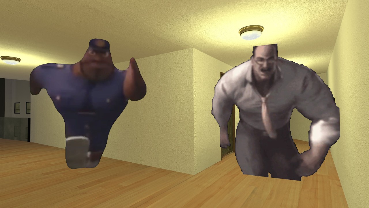 Officer Earl And Senator Armstrong Nextbot Gmod