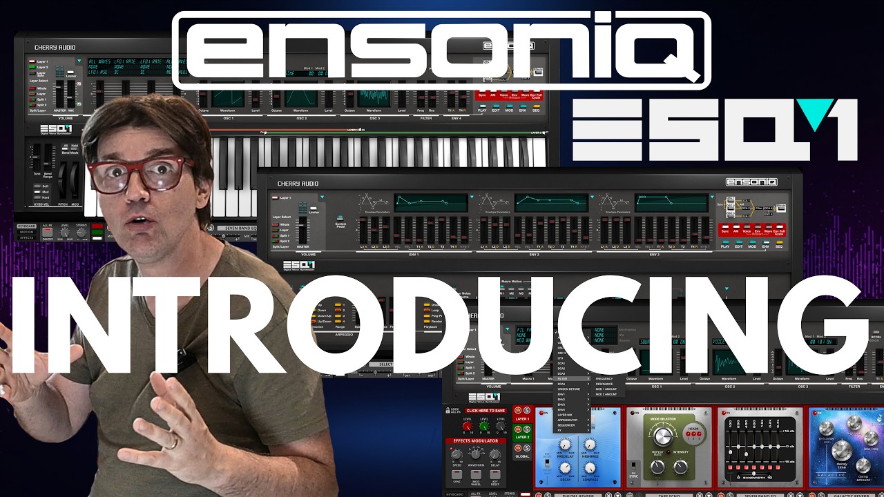 Intorducing ESQ 1 Digital Synth by Cherry Audio