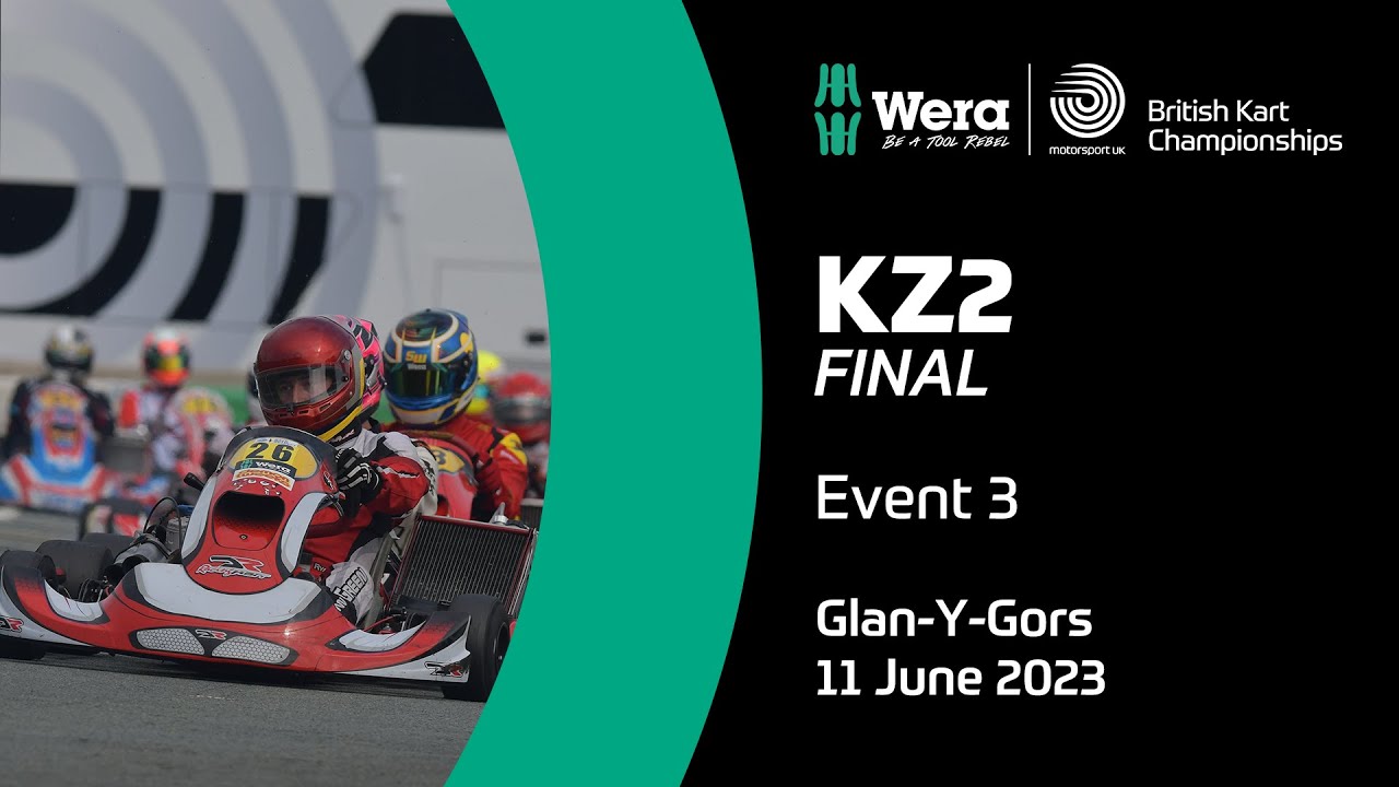 KZ2 Final | Event 3, GYG | Wera Tools British Kart Championships 2023