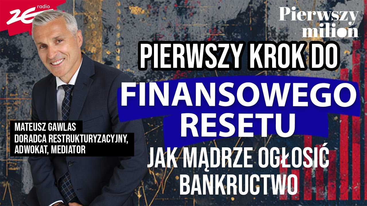 BANKRUCTWO Z GŁOWĄ. Co robić, gdy czerwona lampka już się pali? | Pierwszy Milion