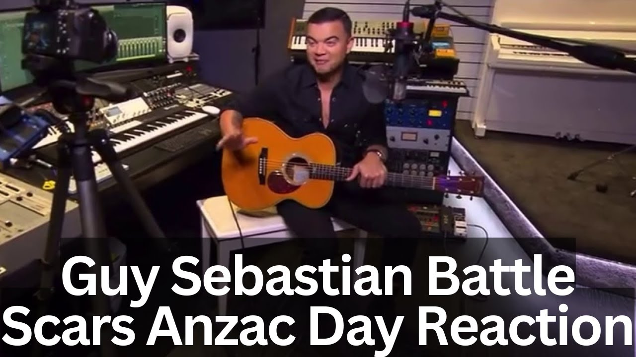 Guy Sebastian Reaction - Battle Scars Anzac Day Song Reaction! Amazing Performance!