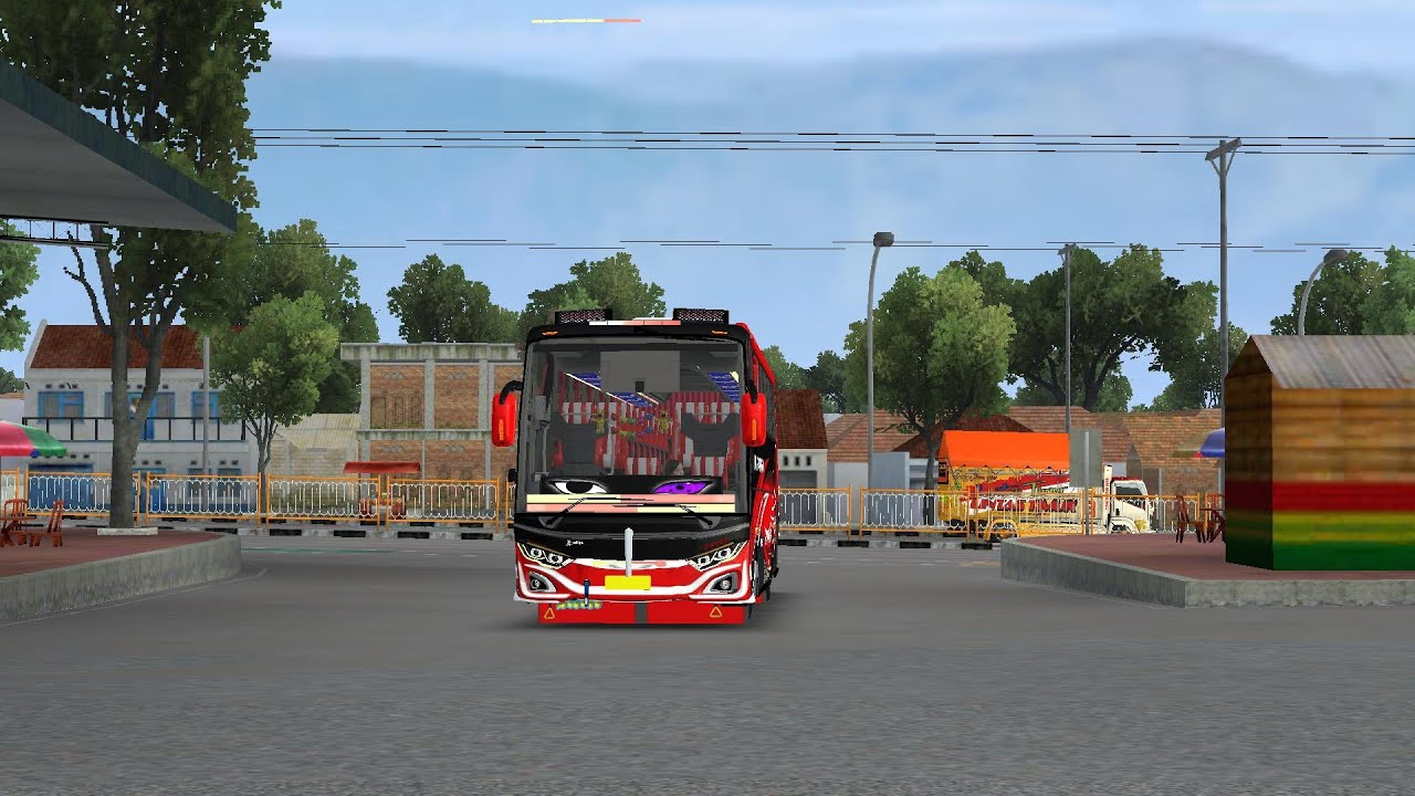 Adikku main Bussid 