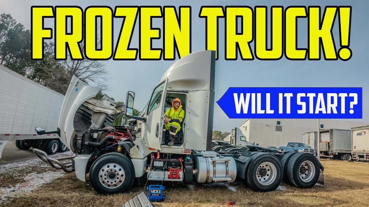 INTERNATIONAL TRUCK Cold and Dead.  Will It Cold Start?  