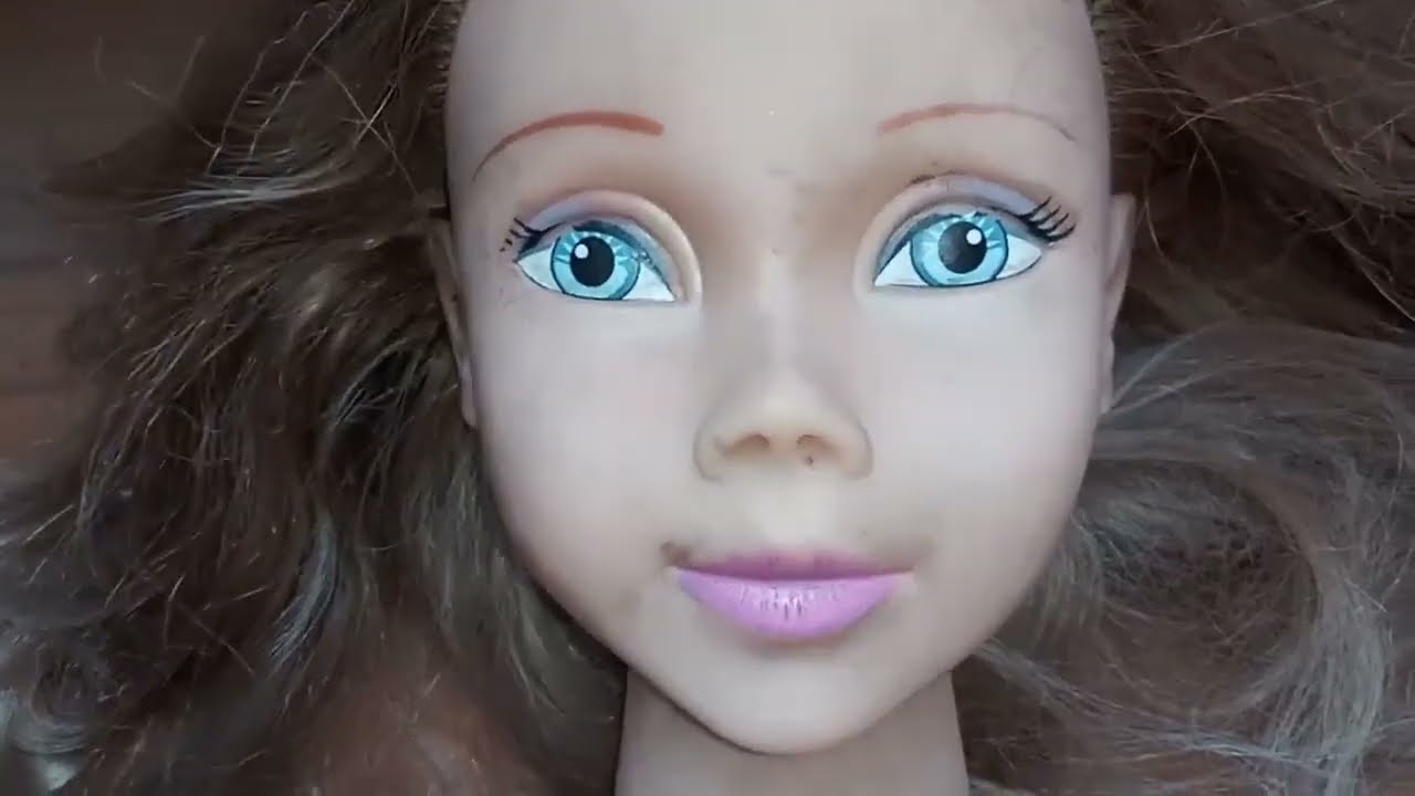 RESTAURO DA BONECA STEPHANY GIGANTE