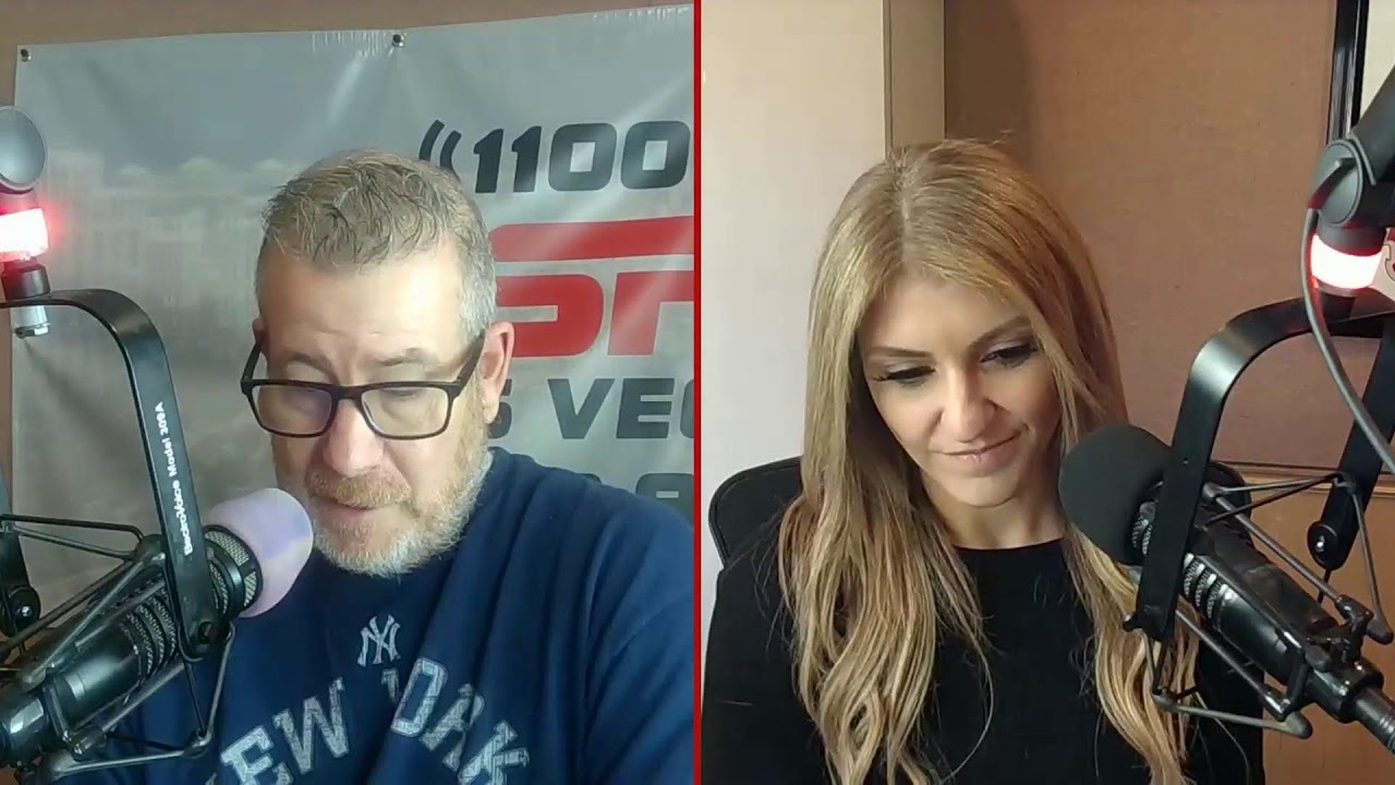 3/4 @ESPNLasVegas LIVE w/@alexwhitee. UNLV pounds first-place Utah State