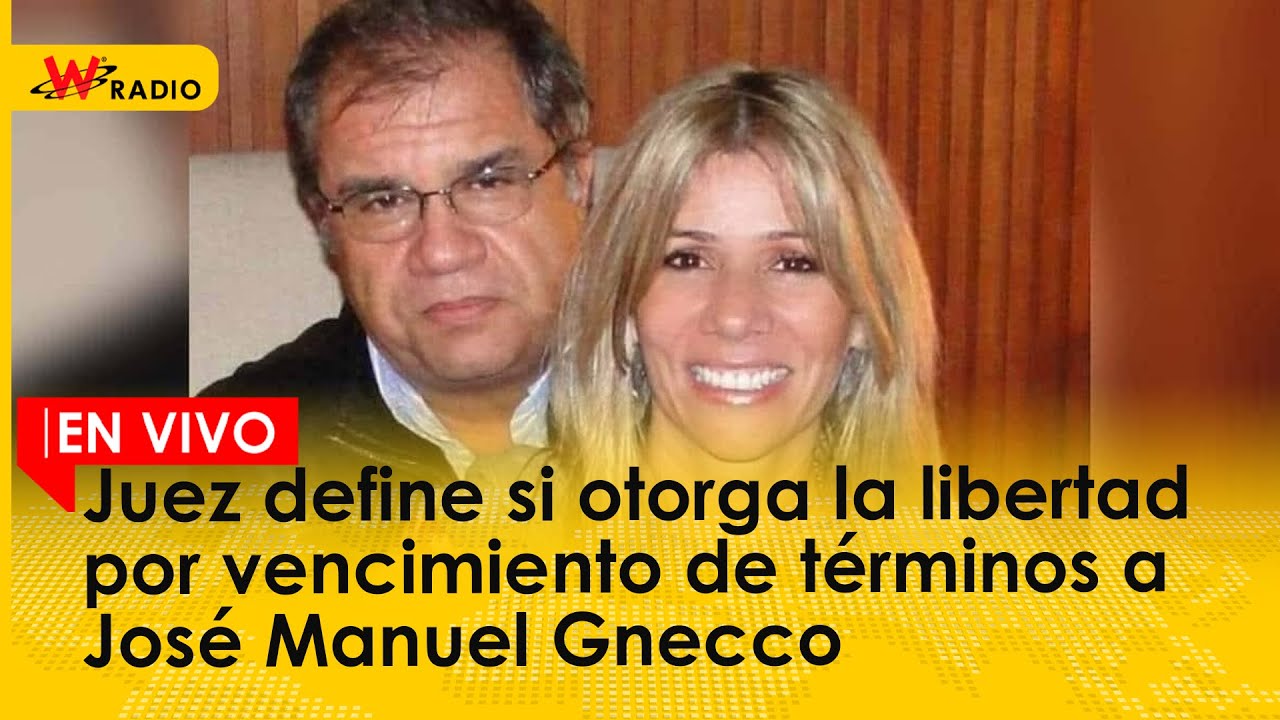 Juez define si otorga la libertad por vencimiento de términos a José Manuel Gnecco