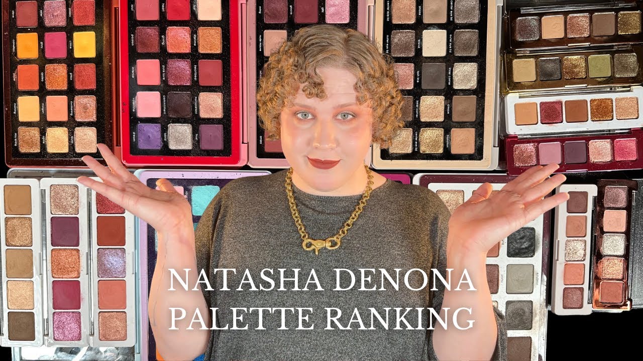 RANKING NATASHA DENONA EYESHADOW PALETTES | 16 PALETTES | WHICH WILL BE THE BEST???