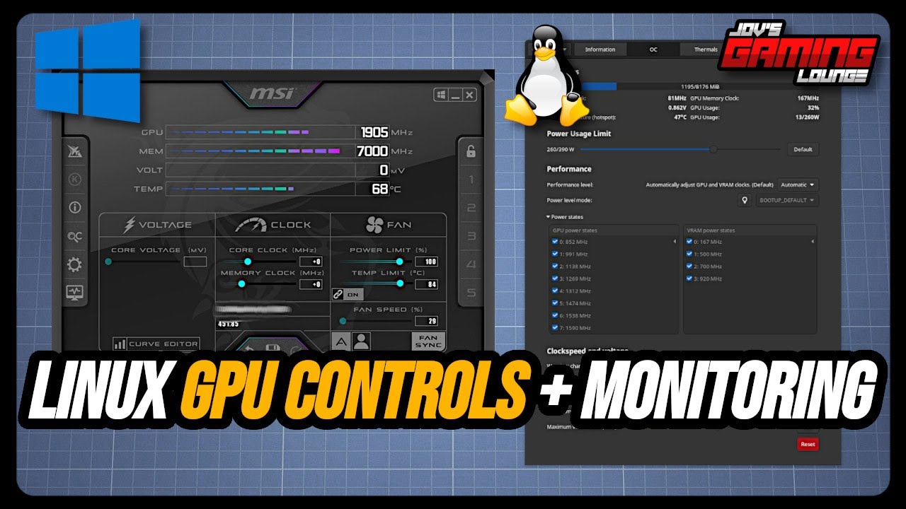 GPU Overclocking & Fan Control On Linux | AMD, Nvidia, & Intel | LACT + Mangojuice | Linux Gaming