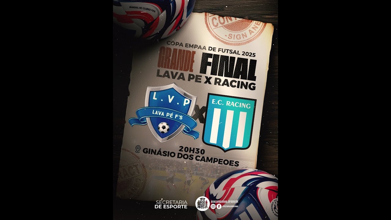 TRANSMISSÃO AO VIVO DA GRANDE FINAL!