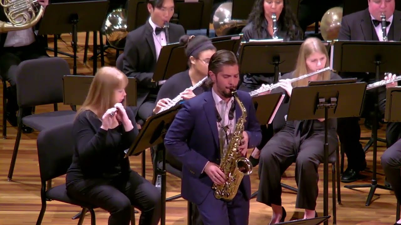 Joel Love - Solace: A Lyric Concerto, Mvts. 1, 3, 5 - Joe Girard and the Schwob Wind Ensemble