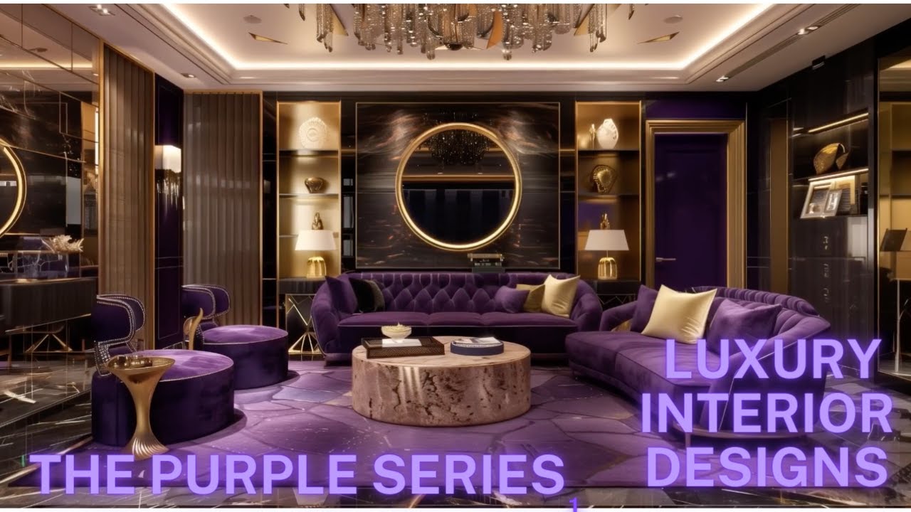 TOP 10 Purple Series Luxury Interior Designs That Will Blow Your Mind #luxuryinteriordesign