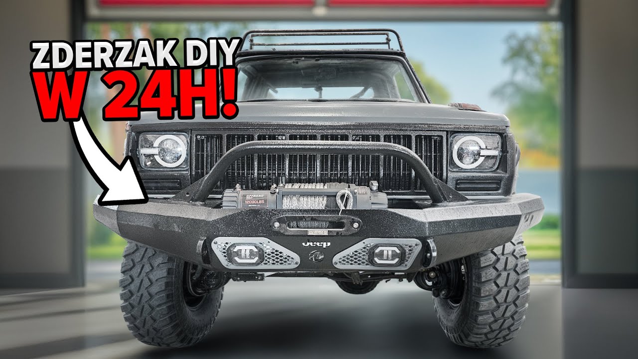 7# Jeep XJ: Od skanu 3D do budowy swojego pierwszego zderzaka!
