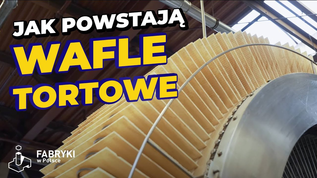 Jak powstają WAFLE TORTOWE – Fabryki w Polsce