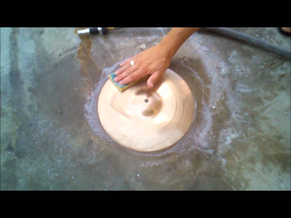 Cymbal Cleaning Video with Bar Keepers Friend