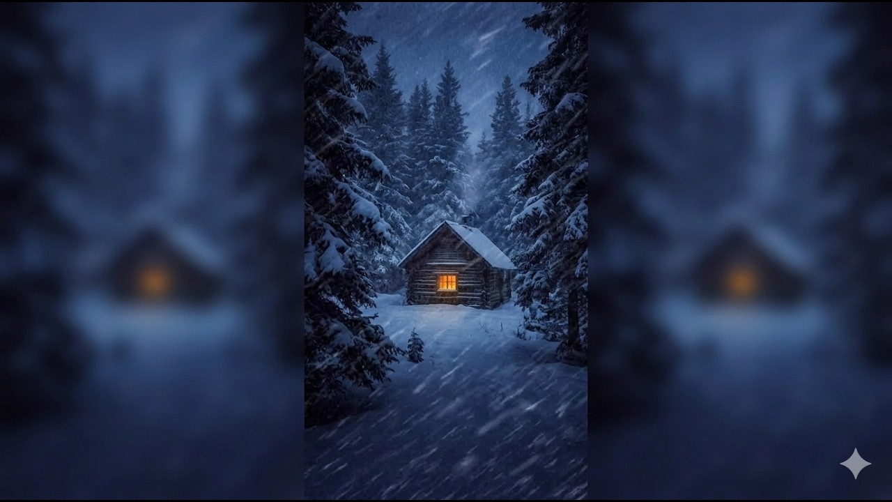 Heavy Snowstorm & Howling Wind Sounds for Deep Sleep | 42 Mins Winter Ambience