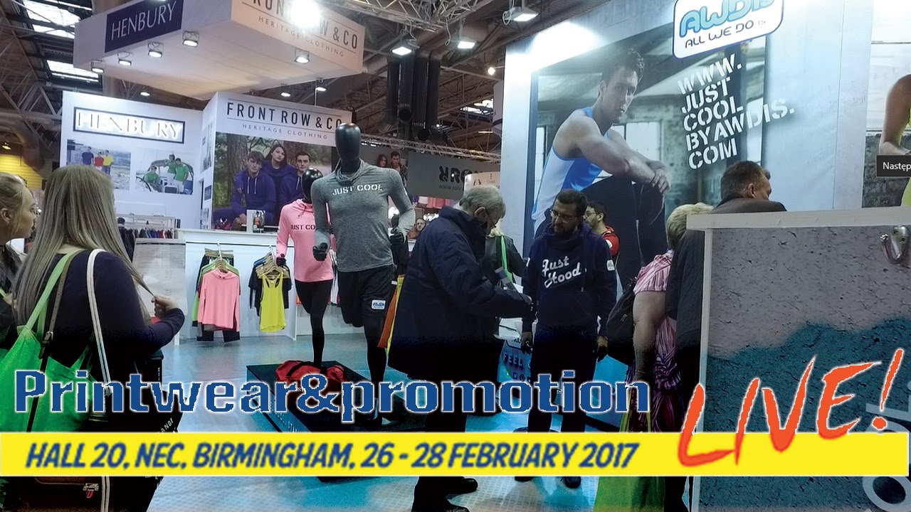 Printwear & Promotion Live 2017 Birmingham NEC