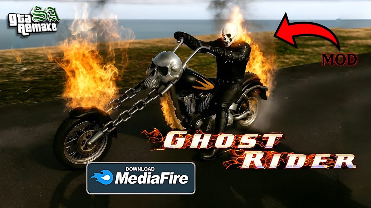 GTA SA ANDROID GHOST RIDER UPDATE