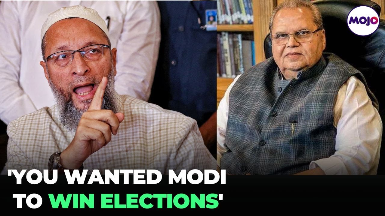 'Chullu Bhar Paani Me...': Owaisi Lashes Out At Satyapal Malik Over Pulwama Attack Revelations