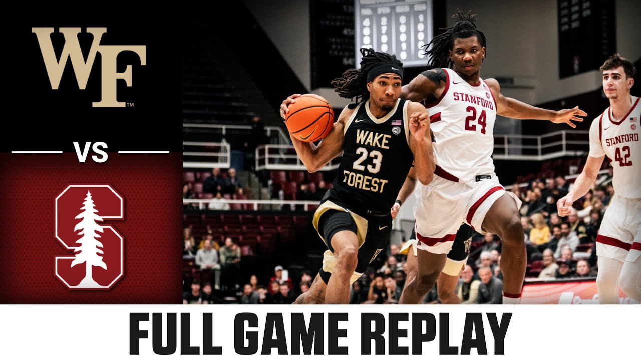 Wake Forest vs. Stanford Full Game Replay | 2024-25 ACC Men's Basketball