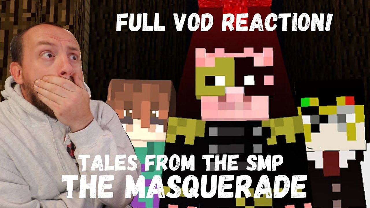 BEST DREAM SMP LORE? The MASQUERADE - Tales From The SMP (REACTION!) Karl Jacobs & Technoblade
