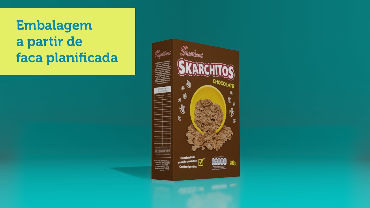 Embalagem a partir de faca planificada no Blender 2.8