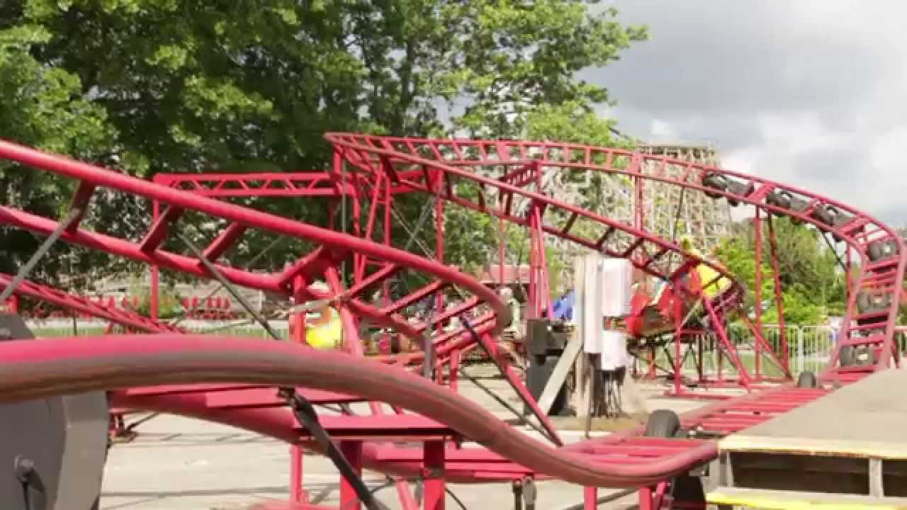 Dragon Roller Coaster (Orient Express) at Beech Bend amusement park