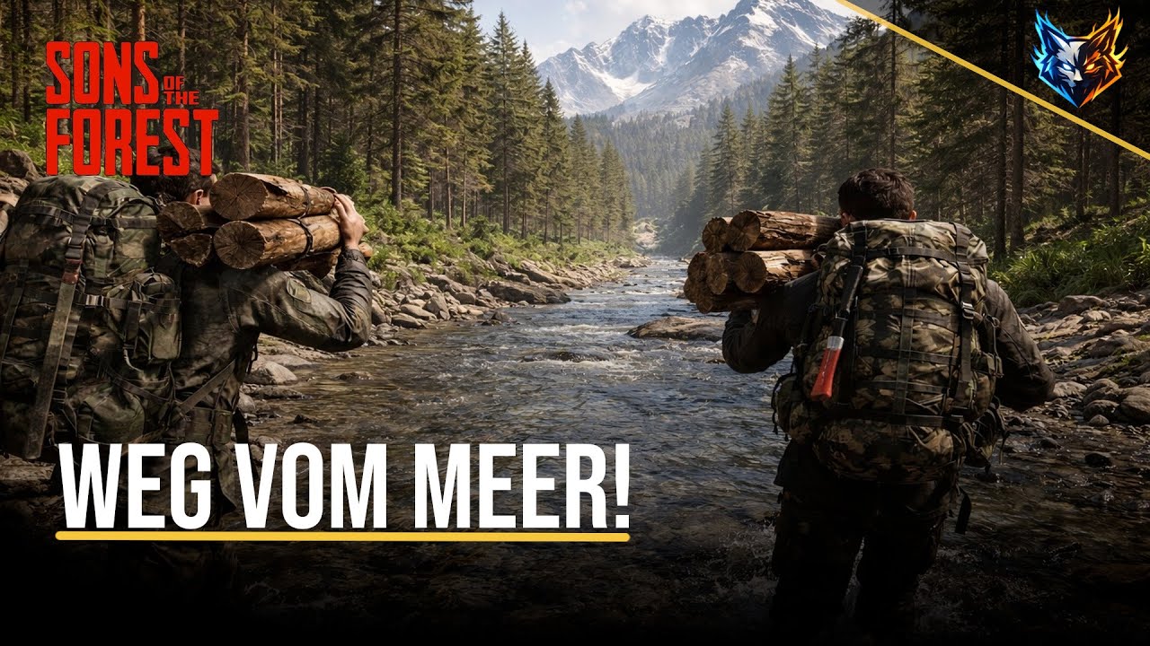 Neues Lager flussaufwärts | Sons Of The Forest (DE) – Überlebenstagebuch #010