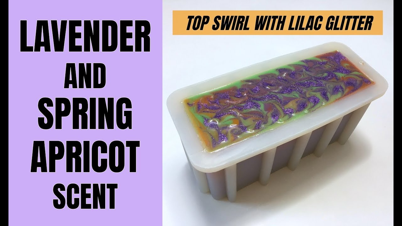 Lavender and Spring Apricot Cold Process Soap