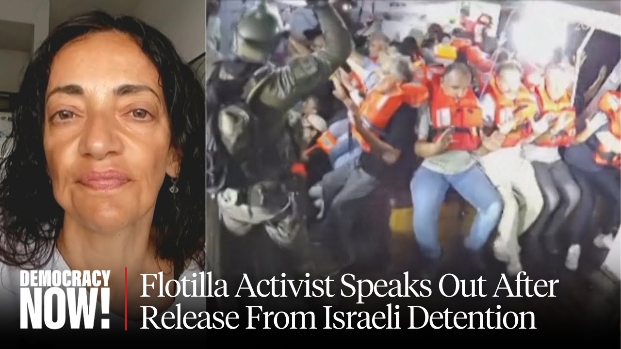 Gaza Flotilla Activist Slams 