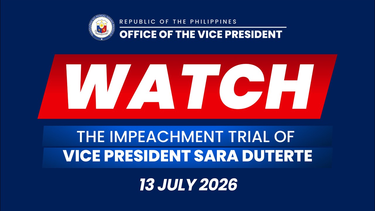Day 4 of Impeachment Trial of Vice President Sara Duterte
