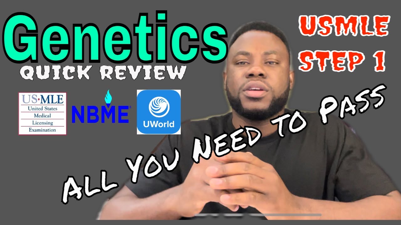 USMLE: Как изучать генетические концепции с высокой эффективностью || USMLE BOOSTER MD