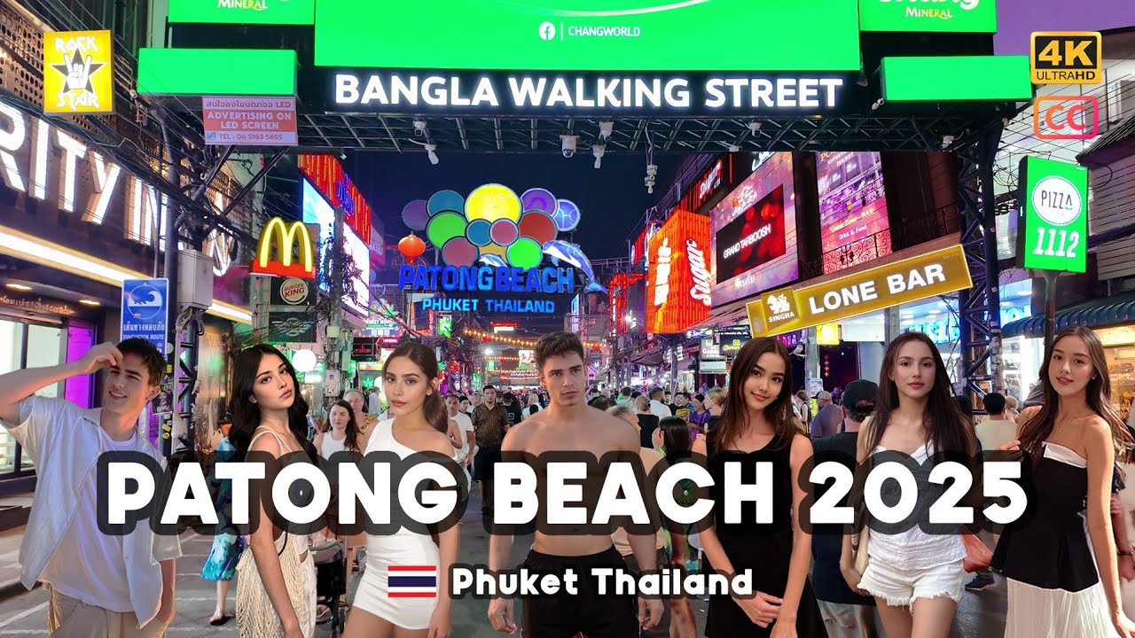 4K 🇹🇭 Patong Beach Phuket Thailand 2025 The Best Video on Changes, Life & Nightlife in High Season