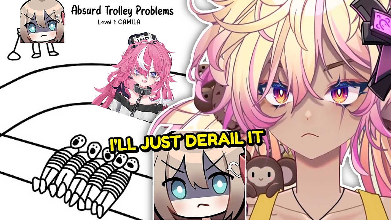 Kokonuts Gets Donowalled by Evil, Then Asks Neuro a Trolley Problem
