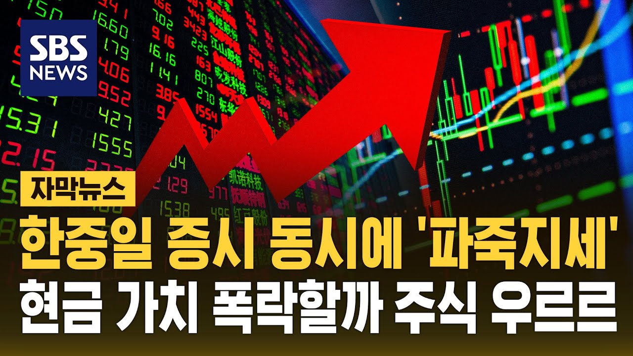 증시 쏠림 한국만 그런 게 아니었네?&hellip;현금 가치 폭락할까 주식 우르르 (자막뉴스) / SBS