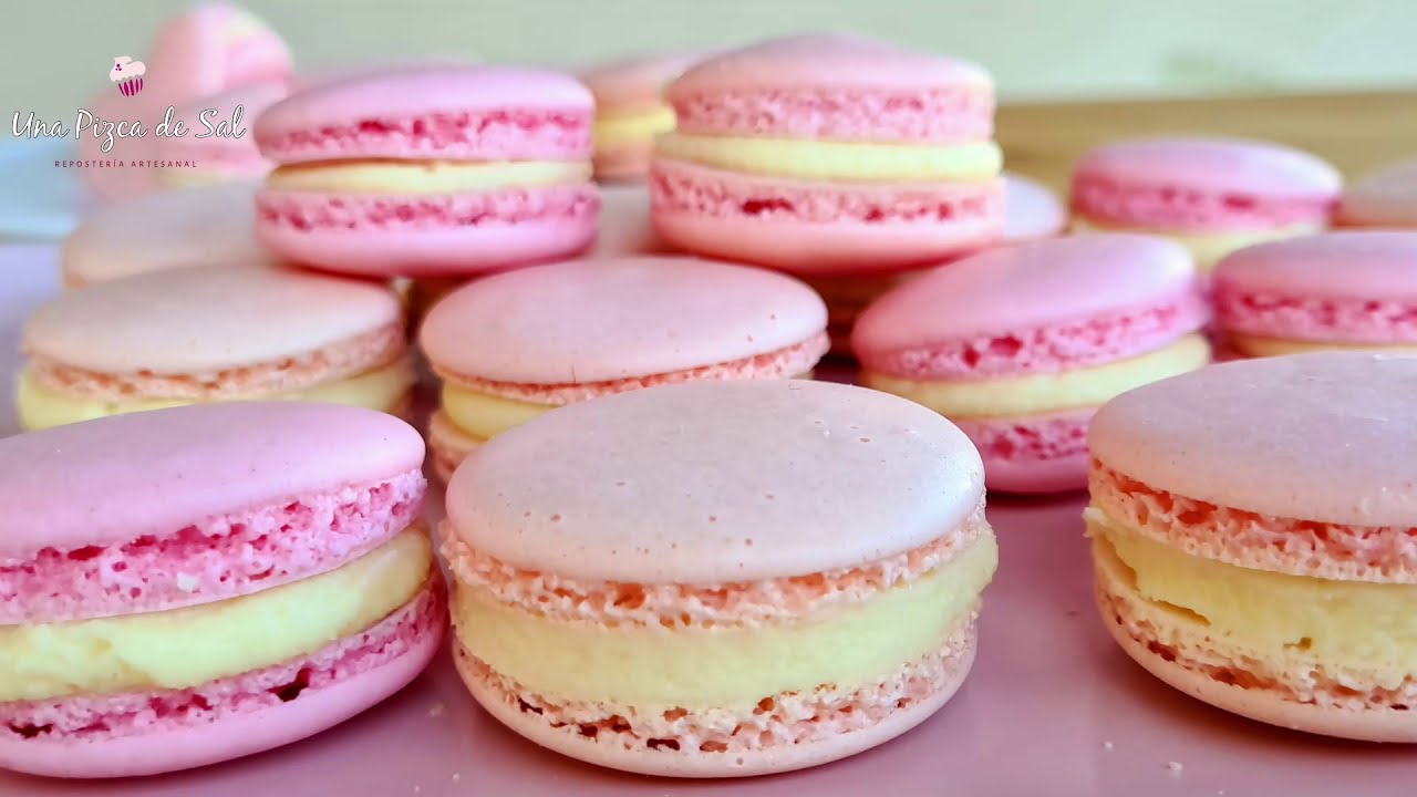 Macarons sin almendras, con harina Común / Receta fácil/ fake macarons/Una Pizca De Sal