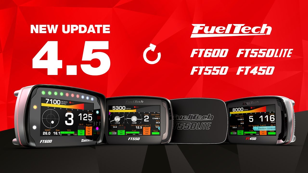 FuelTech Releases Version 4.5 Software Update for PowerFT Engine Management Systems!