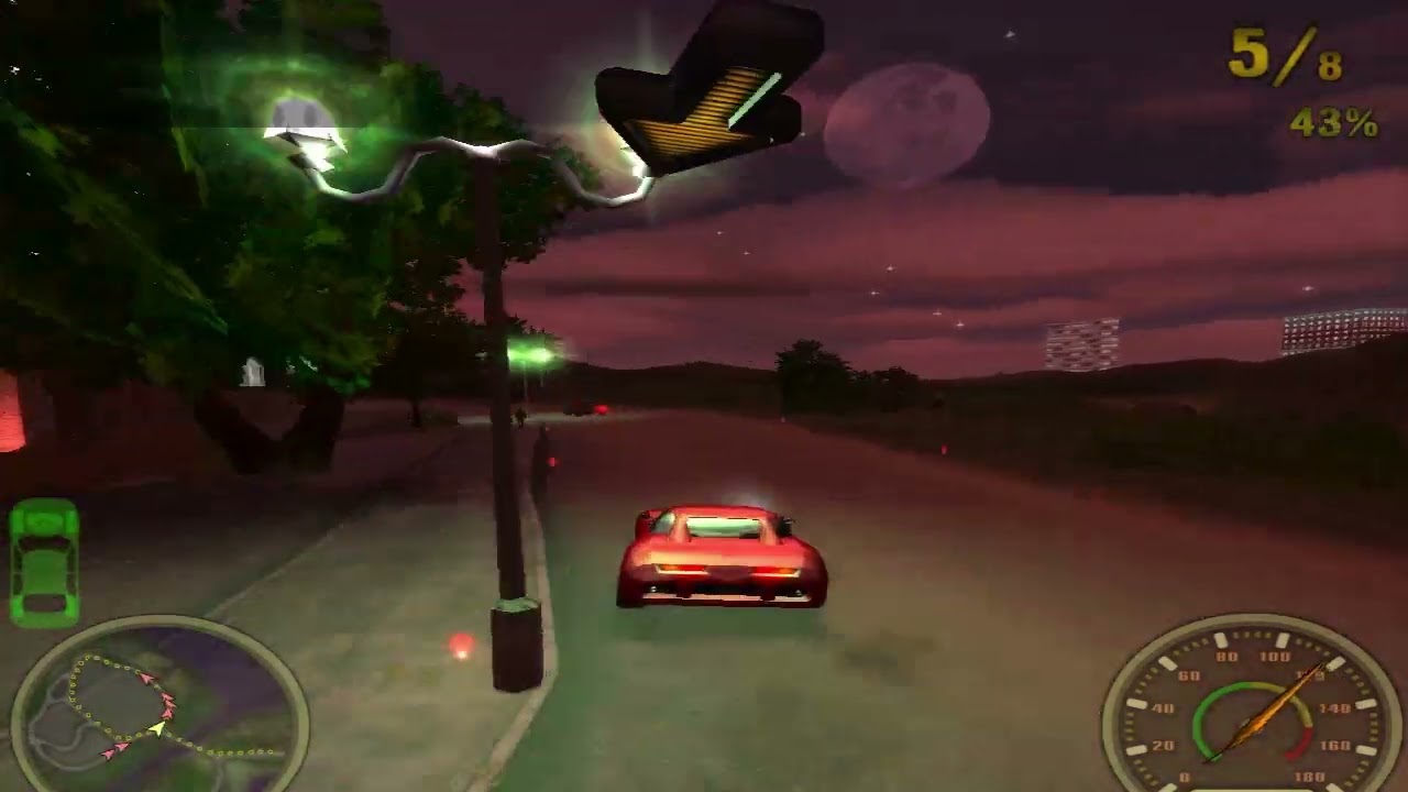 Car racing game 