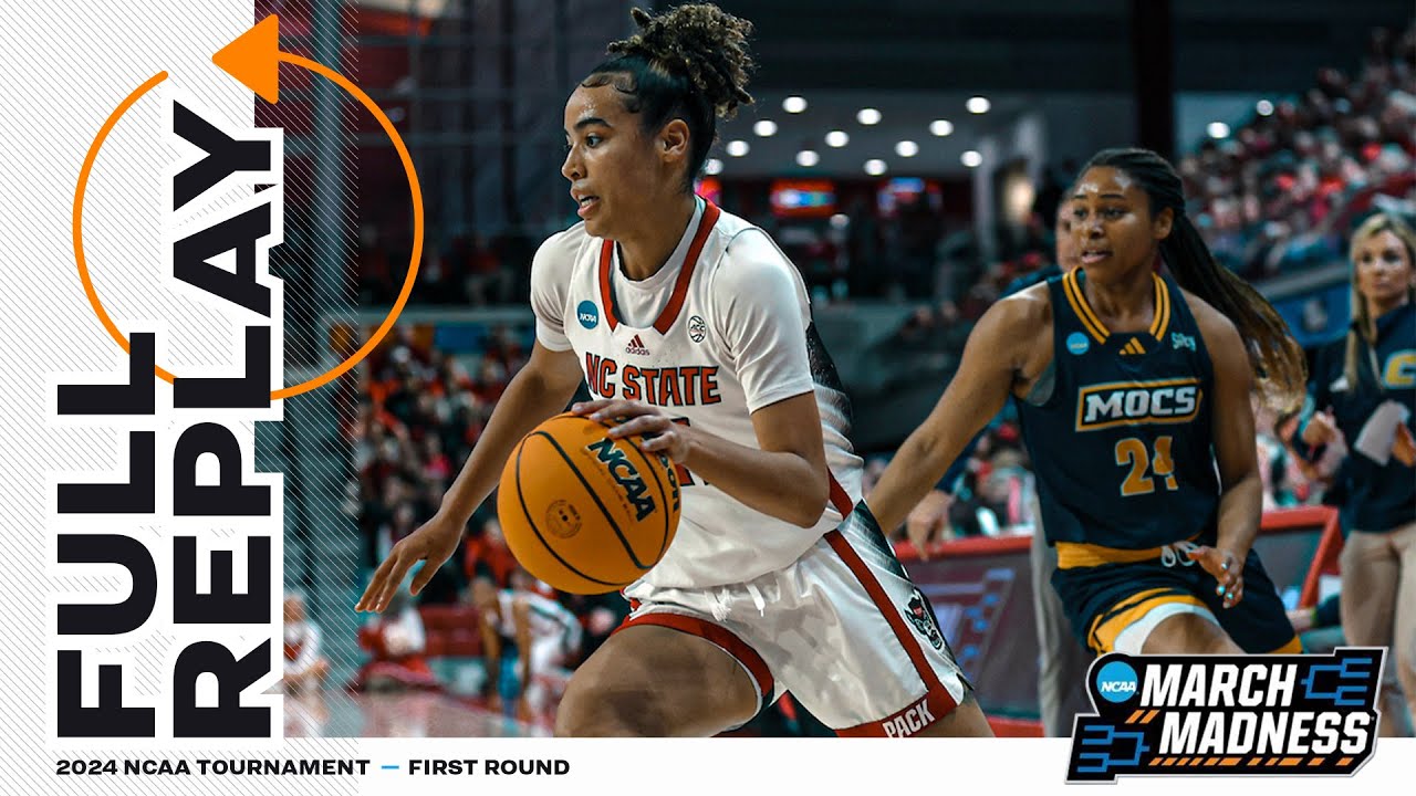 NC State vs. Chatanooga - 2024 NCAA women's first round | FULL REPLAY