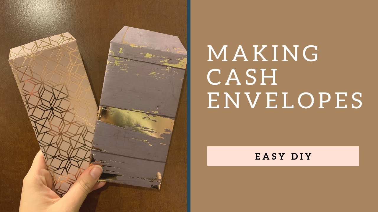 Making Cash Envelopes - Super Easy!