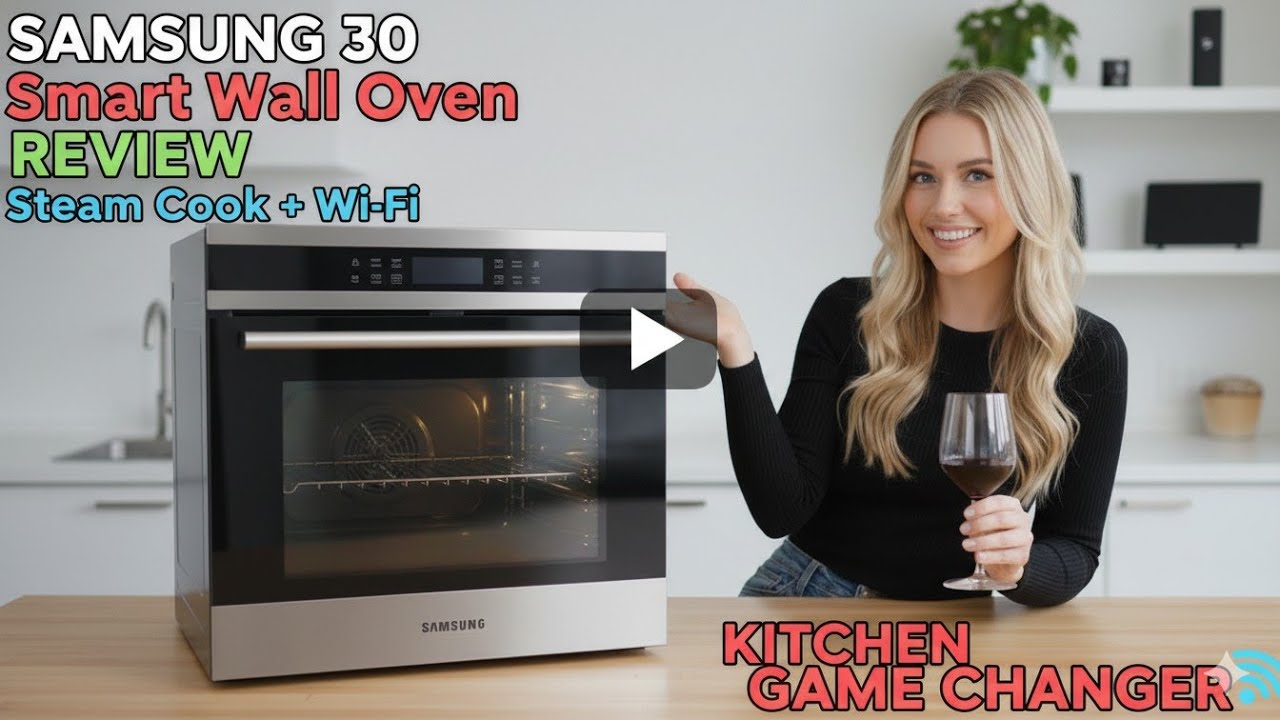 SAMSUNG 30 Smart Wall Oven Review: Steam Cook + Wi-Fi = Kitchen Game Changer