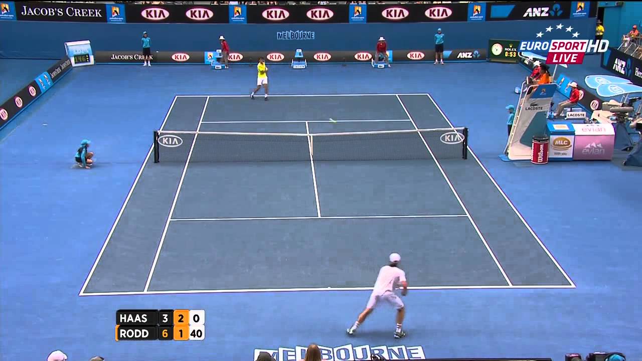 Roddick vs. Hasse Australian Open 2012 R1 (HD)