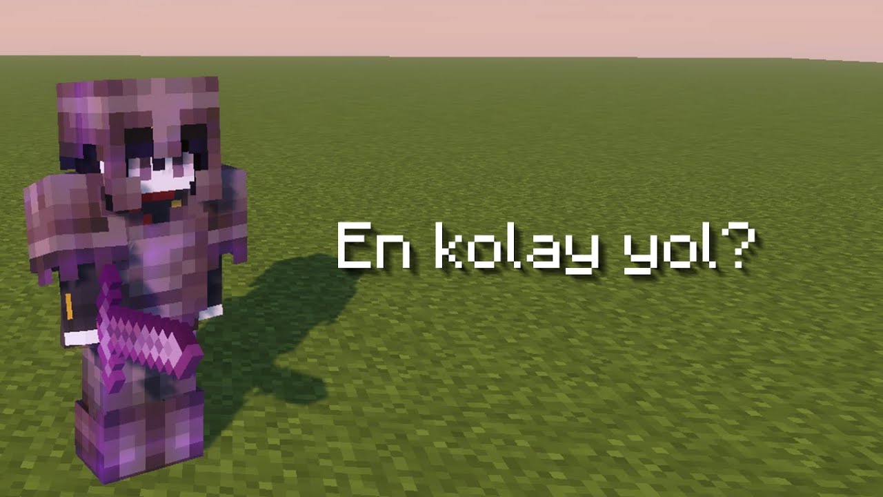 Minecraft'da Aim geliştirmenin kolay yolu!