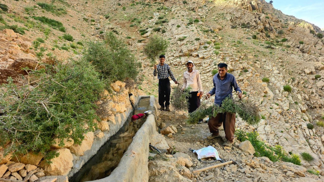 Real nomadic life | Helping a nomadic family restore spring water
