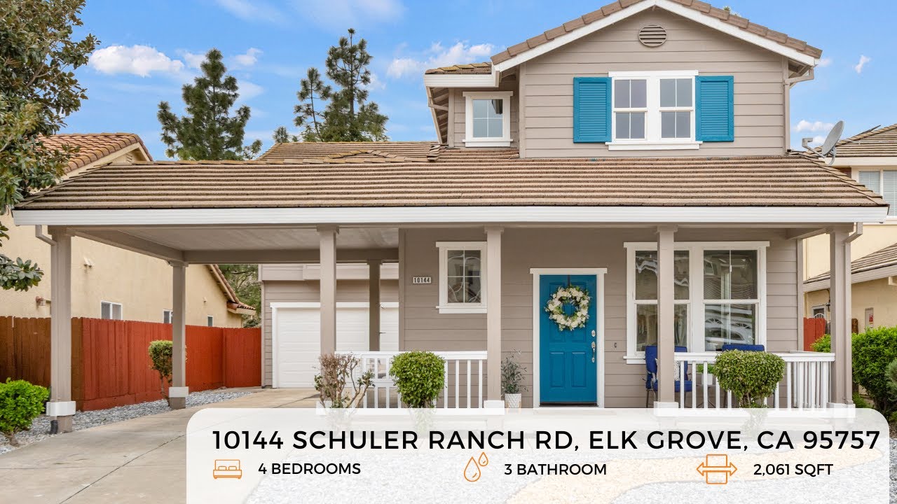 Modern 4 Bed, 2.5 Bath Elk Grove Gem! Remodeled Kitchen & Baths! (10144 Schuler Ranch Rd)