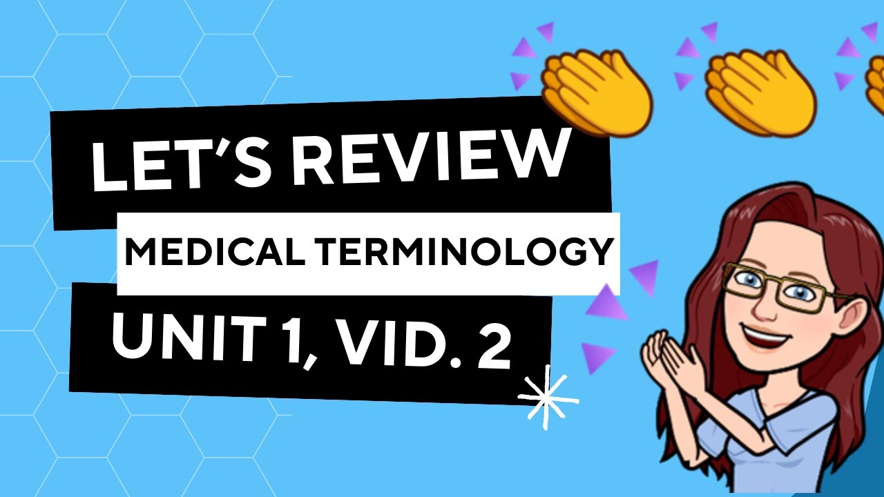Medical Terminology Word Parts | Unit 1, Vid. 2: Exploring Prefixes, Roots, and Suffixes